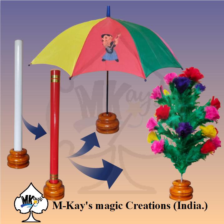 Candle to Umbrella / Feather Flower Combo