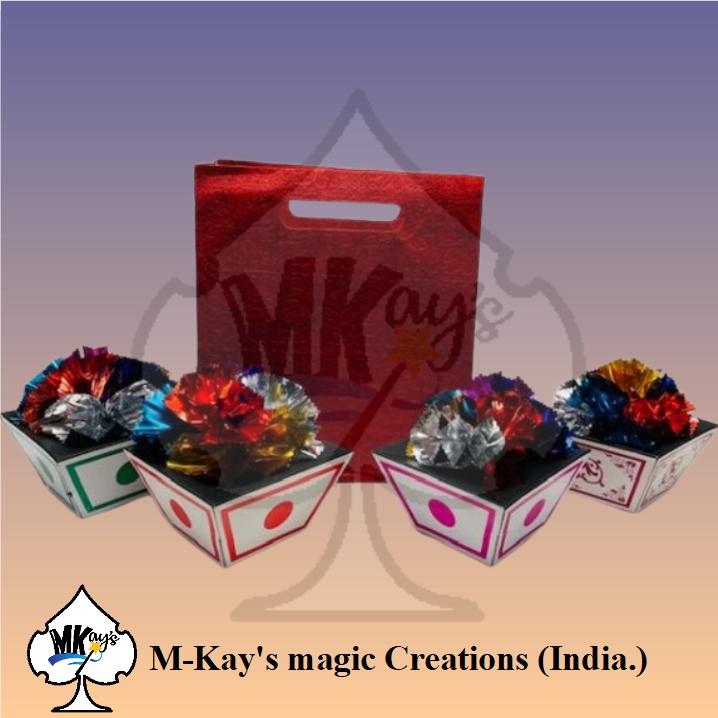 Flowerpot from Empty paper Bag