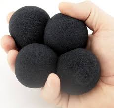 Sponge Balls 1.5 " (Set of 4 balls)