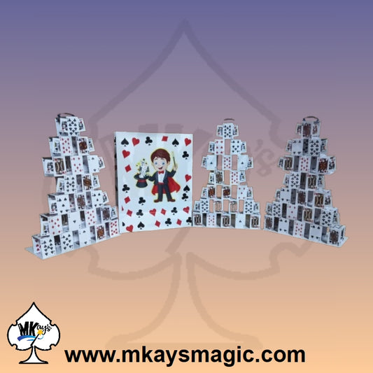 #3 Mini Card Castles From Empty Bag