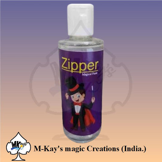 Zipper magic fluid